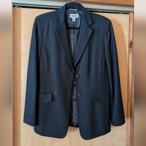 Talbot's Women's Elegant Black Blazer